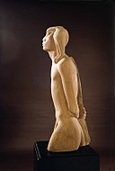 היצירה "נמרוד" של הפסל אייל אסולין צילום יצחק דנציגר